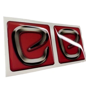 Elddis decals , ELDDIS CARAVAN MOTORHOME Emblem RESIN DOMED , 35x35mm , x2 - Picture 1 of 9