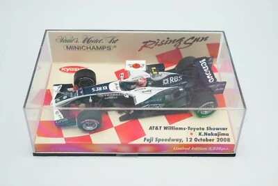 MINICHAMPS 1:43 WILLIAMS TOYOTA SHOWCAR K. NAKAJIMA FUJI SPEEDWAY 2008 October - Image 1 of 4