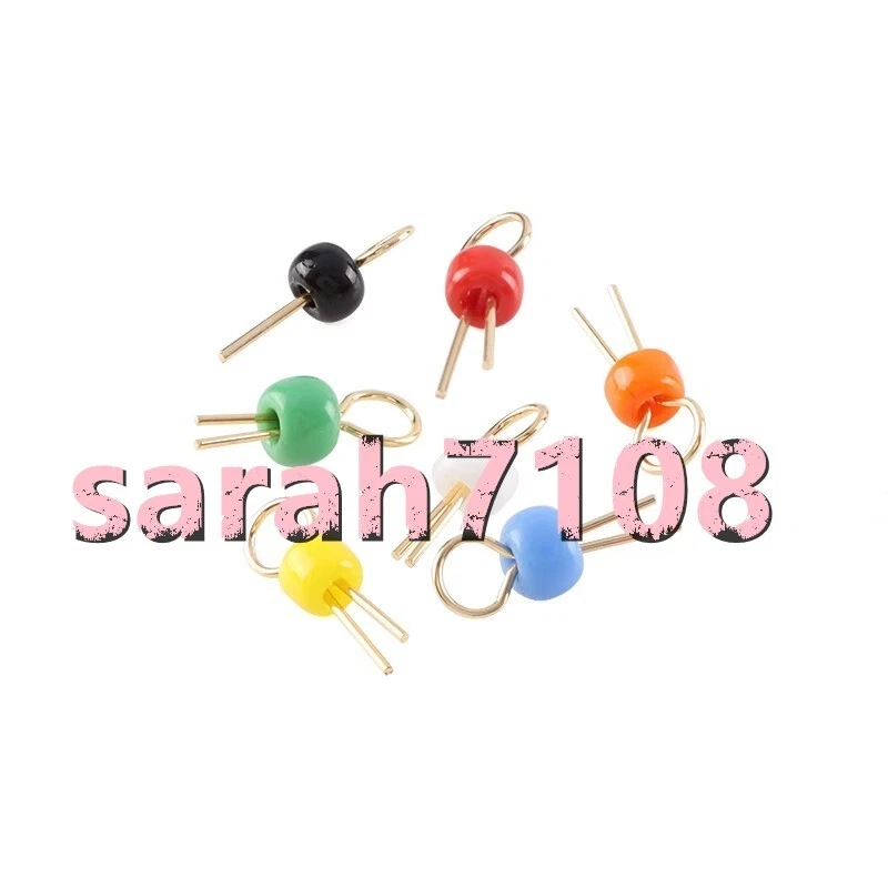 10 PIEZAS PCB placa de circuito punto de prueba cilíndrico chapado en oro cerámica cuenta de prueba #YT Foto 1 de 1