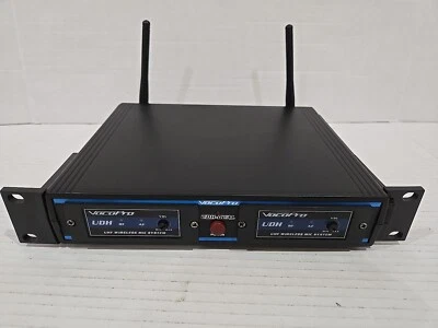 VocoPro UDH-Dual Channel UHF Wireless system (Works, Barely Used) - Image 1 of 4