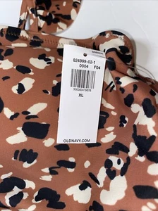 Old Navy Womens Size XL Animal Print One Piece Bathing Suit NWT - Picture 1 of 4