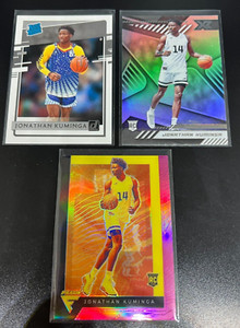 JONATHAN KUMINGA 2021 Panini Chronicles Draft Picks Flux Pink, #165,#30 Rookie