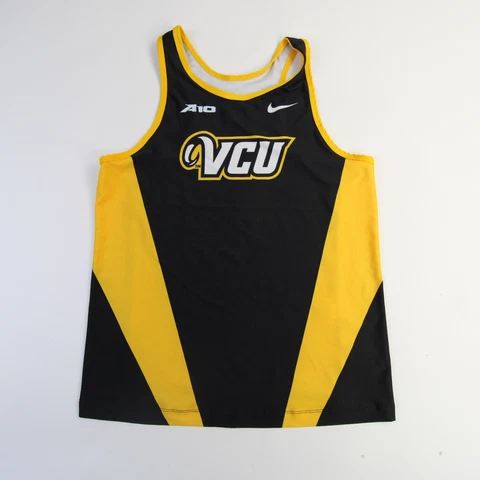 VCU Rams Nike Dri-Fit Sleeveless Shirt Women's Black/Gold Used Cover
