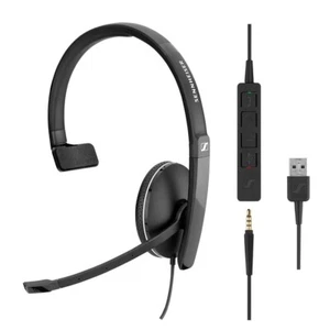 EPOS Sennheiser SC 135 - 508316 Mono Headset USB-A & 3.5 mm - Opened but Unused - Picture 1 of 4