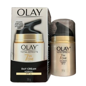 Olay Total Effects 7in1 Day Cream Normal SPF15 Vitamin Enriched Radiant Skin 50g - Picture 1 of 9