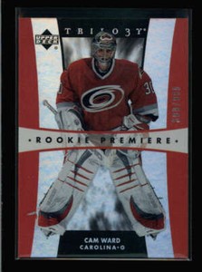 CAM WARD 2005/06 UD TRILOGY #181 ROOKIE PREMIERE RAINBOW #399/999 BA6280