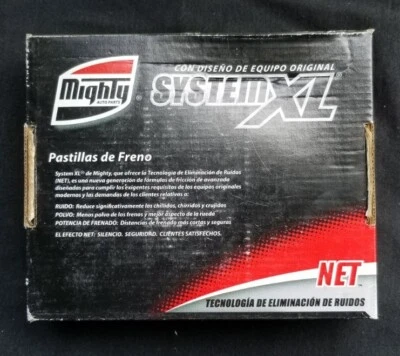 Pastillas de freno de disco MIGHTY System XL XL674M para Ford, Lincoln, Mercury Foto 1 de 4