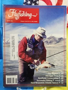 Flyfishing Magazine June 1993 New Brunswick Atlantic Salmon FREE SHIPPING!!! - Picture 1 of 3