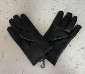 Leder Handschuhe Herren/unisex schwarz 80% Leder/20% Acryl Größe XL gefüttertNEU - Bild 1 von 9