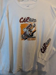 CARtoons Join The Rat Race Long-sleeve T-shirt Sz XL - Picture 1 of 6