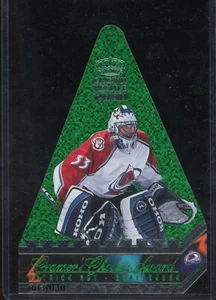 1999-00 Pacific Crown Royale Cramer's Choice Jumbos Green #4 Patrick Roy 003/030 - Picture 1 of 2