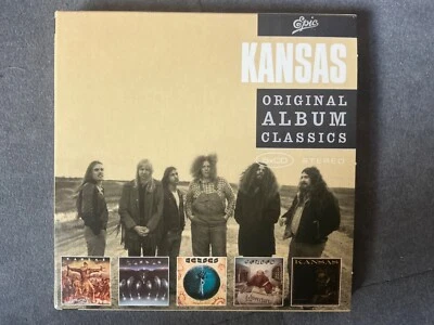 Kansas  5 CD Box • Song For America • Point Know Return • Leftoverture • Masque - Bild 1 von 4