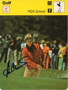 BEN CRENSHAW SIGNED *RARE* 1979 COLLECTORS CARD PSA - Picture 1 of 2