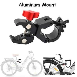 U-Lock Holder Bike Lock Bracket All Metal Heavy Duty Securely U Lock Mount Clamp - Picture 1 of 10