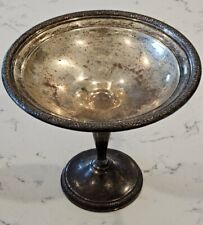 Prelude by International Sterling Silver Compote Raised 6" Tall T201