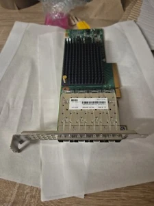IBM 4x 16GB SFP+ Fibre Channel PCIe HBA High Profile 00WY983 - Bild 1 von 7