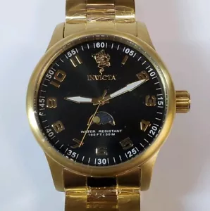 Invicta Men's 44mm Sea Base Limited Edition Black Quartz Day & Night Indicator - Picture 1 of 6