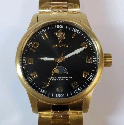 Invicta Hombre 44mm Base Marítima Edición Limitada Cuarzo Negro Indicador Día y Noche Foto 1 de 4