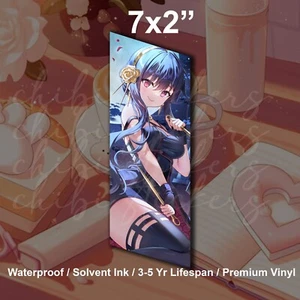 Calcomanía de vinilo impermeable Yor Forger Spy Waifu anime ventana coche peeker - Imagen 1 de 2