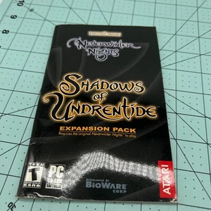 Neverwinter Nights Shadows of Undrentide Manual ONLY - Picture 1 of 6