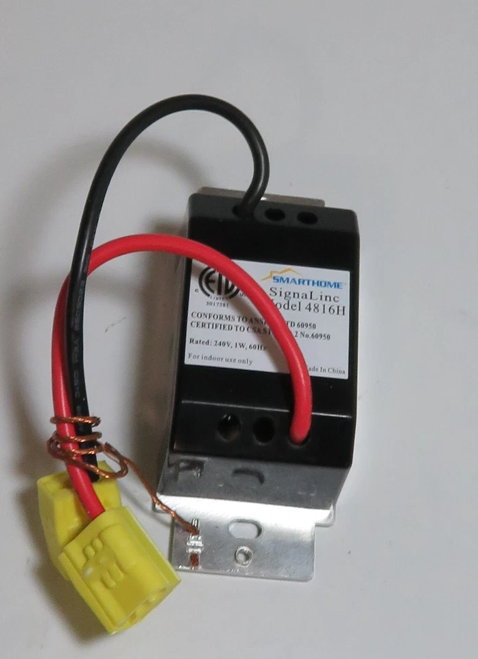 SMARTHOME HardWired SignaLinc 4816H Passive Phase Coupler 240V 1W 60Hz Nice Used - Image 1 of 4