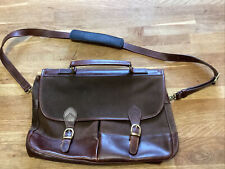 Roots - Genuine Canada Leather Messenger Bag