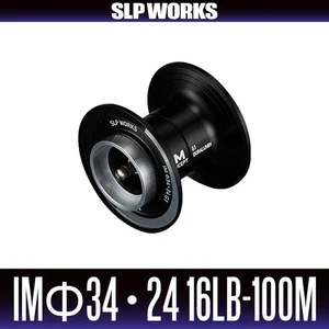 [DAIWA Genuine/SLP WORKS] IM Φ34x24 16lb-100m Spool G1 Black - Picture 1 of 1