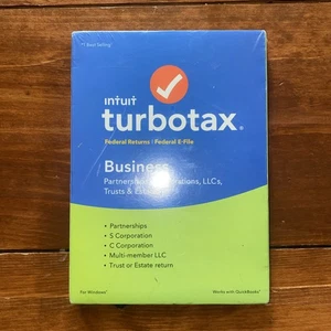 Logiciel fiscal fédéral Intuit TurboTax Business pour 2018 - Partnerships LLCs Corpo - Photo 1/3