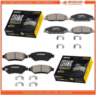 ⭐Pastillas de freno delanteras y traseras de cerámica para Cadillac CTS JE5 2008-2011 2012 2013 2014 Foto 1 de 4