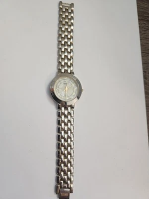 Vintage Bijoux Terner K-17127G Silvetone Watch. New Battery - Image 1 of 4