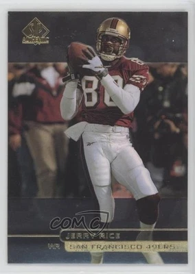 1998 SP Authentic Jerry Rice #113 HOF - Image 1 of 2
