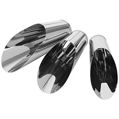 SGTS-1 Senkichi Juego de cucharas de suelo de acero inoxidable 3 tamaños grandes medianas pequeñas Foto 1 de 4