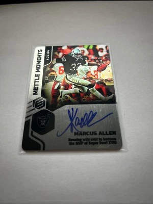 Marcus Allen 2022 Elements Mettle Moments Auto /25 !!! LQQK !!! - Image 1 of 4