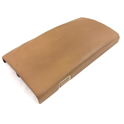 Mercedes-Benz S550 S600 2007-2013 consola central tapa reposabrazos OEM cuero tostado Foto 1 de 4