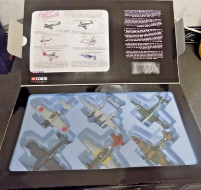 CSFS01006 FIGHTER SCRAMBLE WWII FIGHTERS  BY CORGI THE SHOWCASE COLLECTION - Image 1 of 4