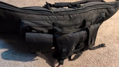 NcSTAR VISM 42 inch Double Carbine Soft Case - Blue/Black Trim - Image 1 of 3