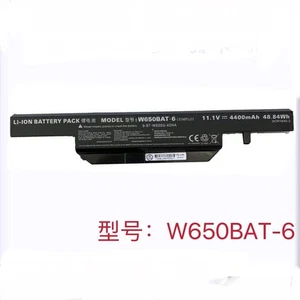 Battery for Clevo 6-87-W650S-4D4A4 W670SQZ1 W650RZ1s W650BAT-6 6-87-W650S P15F - Afbeelding 1 van 4