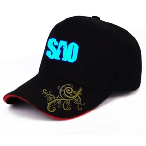 Men Women Sun Hat Anime Fairy Tail Baseball Cap Snapback Luminous Cos - Picture 1 of 14
