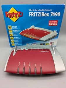 AVM FRITZ!Box 7490 WLAN Internet Router Mesh Repeater DSL VDSL DECT VPN ISDN ✅ - Bild 1 von 3