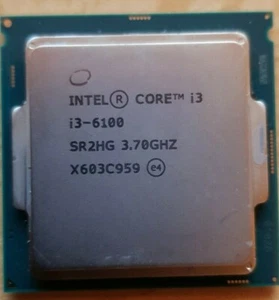 Intel Core i3 6100 Prozessor mit 2 x 3.70 GHz Sockel FCLGA 1151 3 MB CPU SR2HG - Bild 1 von 1