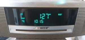 Bose AM/FM CD Player Clock Radio with Remote Control & AC Power Cord. NO Sound. - Picture 1 of 8