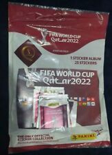 PANINI 2022 FIFA World Cup Qatar Soccer Sticker Starter Pack - Album + 5 Packs