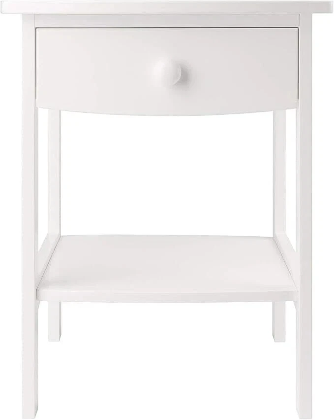 Mesa, móveis, branca Winsome Claire Accent - Imagem 1 de 4