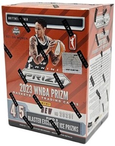 2023 Panini Prizm WNBA Basketball Factory Sealed 5 Pack Blaster Box 3 ICE PRIZMS