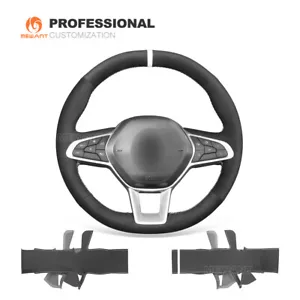 Funda de volante MEWANT DIY gamuza para Renault Clio 5 (V) Zoe Captur 2020 - Imagen 1 de 10