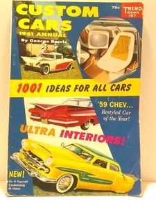 Custom Cars 1961 Annual Book by George Barris 1001 Ideas for all cars Vintage - Imagen 1 de 9