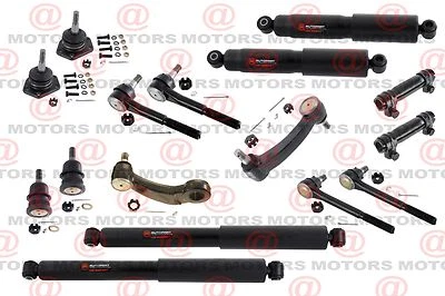Para Gmc G2500 83-95 Juntas Delanteras Brazo Ralentí Tie Rods Amortiguadores Brazo Pitman Nuevo Foto 1 de 4