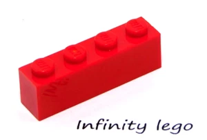30 LEGO Red Bricks 1 x 4 (3010) - (30 Pieces) - Picture 1 of 2