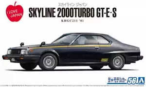 AOSHIMA 06108 - 1:24 NISSAN KHGC211 Skyline HT2000Turbo GT-ES '81 - Foto 1 di 1
