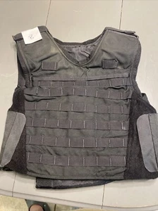 ABA Standard Armor Carrier Vest Medium Regular Tac Molle Black MRC-MRX1C - Picture 1 of 6